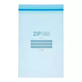 Freezer bag Blue Zip (20 uds)