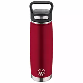 Water bottle Bergner Stainless steel (500 ml), Color: Red