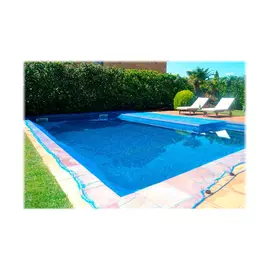Swimming Pool Cover Fun&Go Leaf Pool Blue (7 x 11 m)