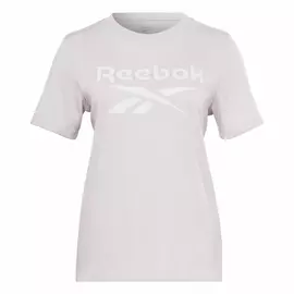 Women’s Short Sleeve T-Shirt Reebok Identity Light Pink, Size: L