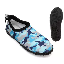 Slippers Blue Camouflage, Size: 44