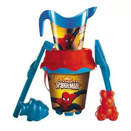 Beach Bucket Unice Toys Spiderman Multicolour (18 cm)