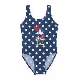 Swimsuit for Girls Minnie Mouse Dark blue, Size: 10 Years