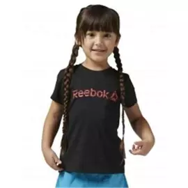 Child's Short Sleeve T-Shirt Reebok G ES Tee Bas Black, Size: S