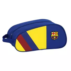 Mbajtëse pantoflash udhëtimi FC Barcelona Blu (34 x 15 x 18 cm)