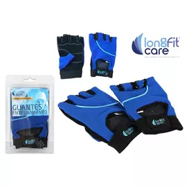 Training Gloves LongFit Sport Blue/Black