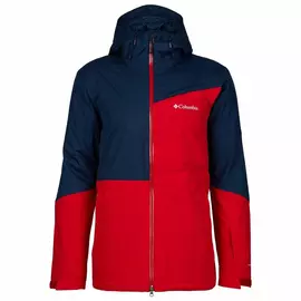 Men's Sports Jacket Columbia Iceberg Point Red Blue, Size: L