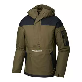 Men's Rainproof Jacket Columbia Challenger Green, Size: S