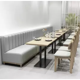 Tavoline per bare dhe restorante me bazament metali. Syprina HPL 120X60 cm
