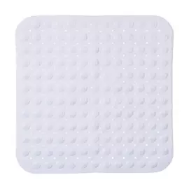 Taskë dushi jo e rrëshqitshme 5five PVC e bardhë (55 x 55 cm)