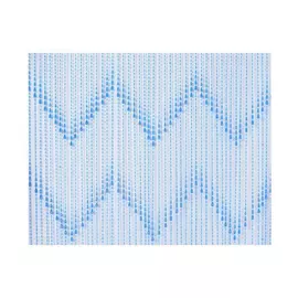 Curtain EDM Blue polypropylene (90 x 200 cm)