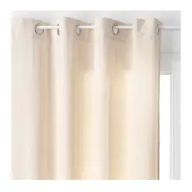 Curtain Atmosphera Lilou Polyester Ivory (140 x 260 cm)