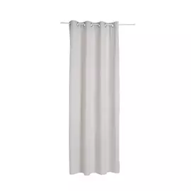 Curtain Atmosphera Panama Beige Polyester (260 x 140 cm)