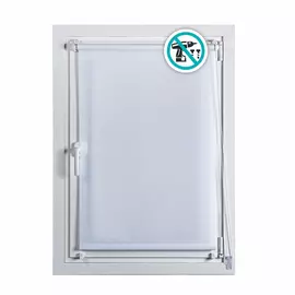 Roller blinds Stor Planet Clip&Fix White (90 x 180 cm)