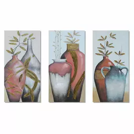 Painting DKD Home Decor S3018050 Vase (60 x 2,8 x 120 cm)