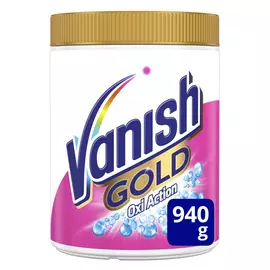 Pastrues pluhur i bardhë Vanish Oxi Gold 940 g