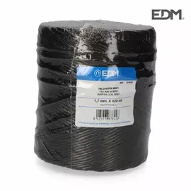 Mbulesë pambuku EDM 600/1 Raffia e zezë