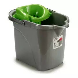 Mop Bucket with Automatic Drainer Blue Green