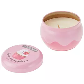 Scented Candle The Fruit Company Strawberry 150 g Custard