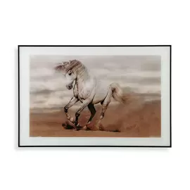 Painting Versa Horse Crystal MDF Wood (2 x 60 x 40 cm)