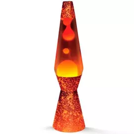 Lava Lamp iTotal Crystal Red Orange Plastic 25 W (40 cm)
