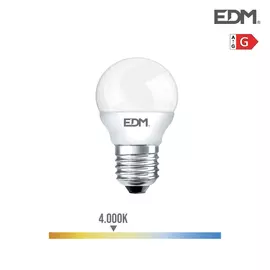 LED lamp EDM E27 6 W 500 lm G (4,5 x 8,2 cm) (4000 K)