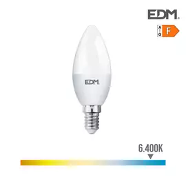 LED lamp EDM 7 W E14 F 600 lm (6400K)