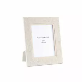 Photo frame DKD Home Decor Beige Linen (19 x 1,6 x 24 cm)