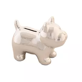 Money box DKD Home Decor Children's Dog Dolomite (14 x 8 x 11,4 cm)