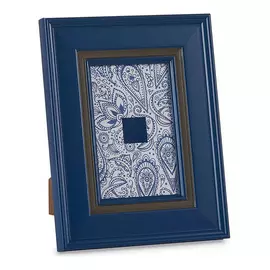 Photo frame Crystal Blue Plastic (2 x 23 x 18 cm)