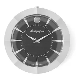 Table clock Montegrappa IDTCT-BLK (Ø 45 mm)
