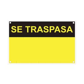Sign Normaluz Se Traspasa PVC (35 x 45 cm)