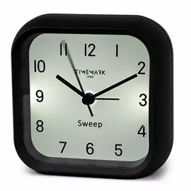 Alarm Clock Timemark Black (11 x 11 x 5 cm)