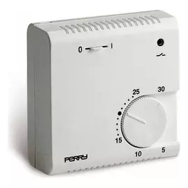 Thermostat Perry 03016 White Analogue