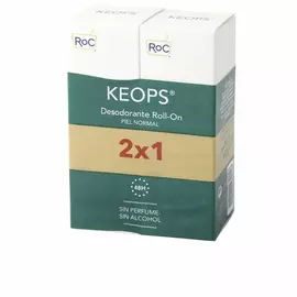 Roll-On Deodorant Roc Keops Normal Skin 30 ml x 2