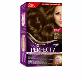 Permanent Dye Wella Color Perfect 7 N? 5/0 Light Brown 60 ml