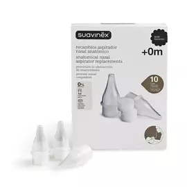 Zëvendësimet e aspiratorit të hundës Suavinex 10 Units