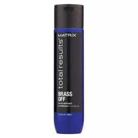 Conditioner for Dyed Hair Total Results Brass Off Matrix (300 ml)
