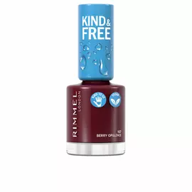 nail polish Rimmel London Kind & Free 157-berry opulence (8 ml)