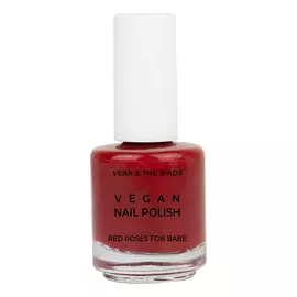 Nail polish Vegan Nail Polish Vera & The Birds Red Roses for Babe (14 ml)