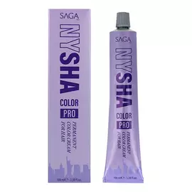 Permanent Dye Shine Inline Saga Nysha Color Pro Nº 7.0 (100 ml)
