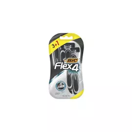 Manual shaving razor Bic Flex4 (4 uds)