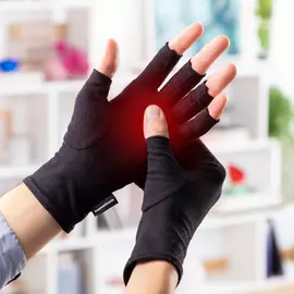 Arthritis Compression Gloves Arves InnovaGoods 2 Units, Madhësia: S