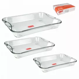 Set of 3 NOREX glass pans
