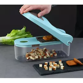 Vegetable cutter with 3 different shapes