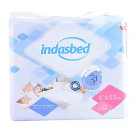 Incontinence Protector Indasbed Indasec, Quantity: 60 x 90 cm - 20 Units