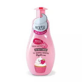 Hand Soap The Fruit Company Mousse Strawberry Custard 250 ml