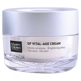 Moisturising Day Cream Martiderm GF Vital-Age Platinum GF SPF 15 (50 ml) (50 ml)