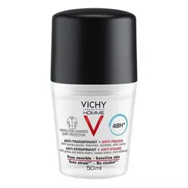 Roll-On Deodorant Vichy Homme Antiperspirant 48 hours 50 ml