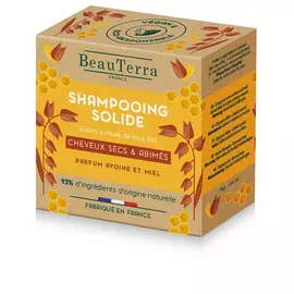 Shampoo Bar Beauterra Solide Honey Oatmeal 75 g